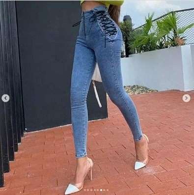Pankh Hulie High Waist Pants