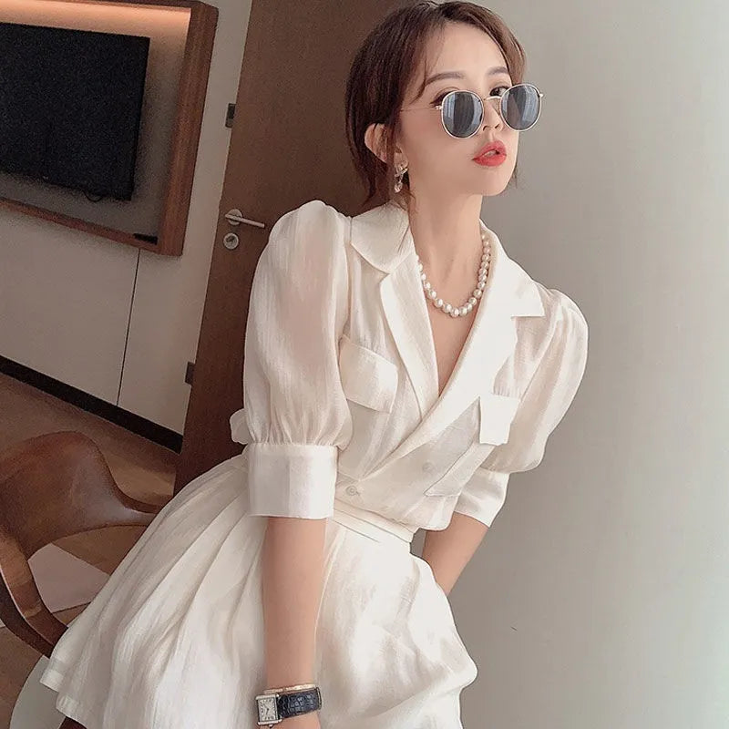 Pankh Neil Korean Style Pure Cotton Formal Coord