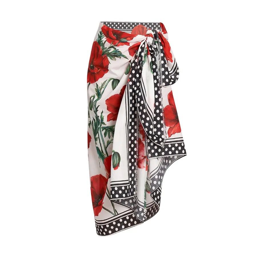 Pankh Tahir Floral Printed Swimsuit With Cover-Up