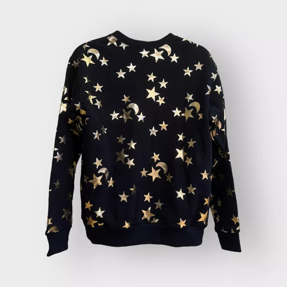 Jack Star And Moon Printed Cropped Sweatshirt
