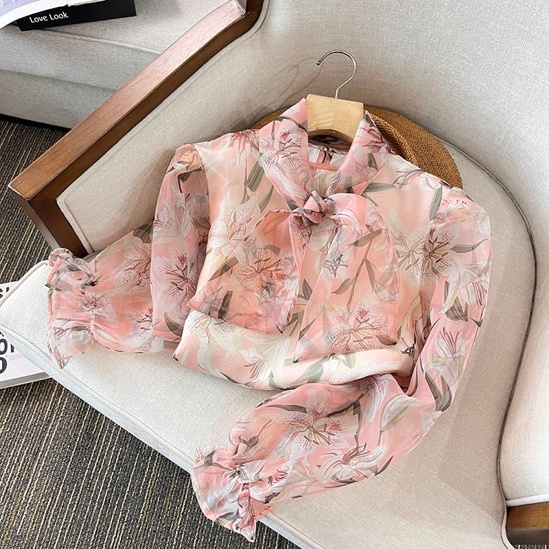 Pankh Moxie Floral Printed Organza Shirt