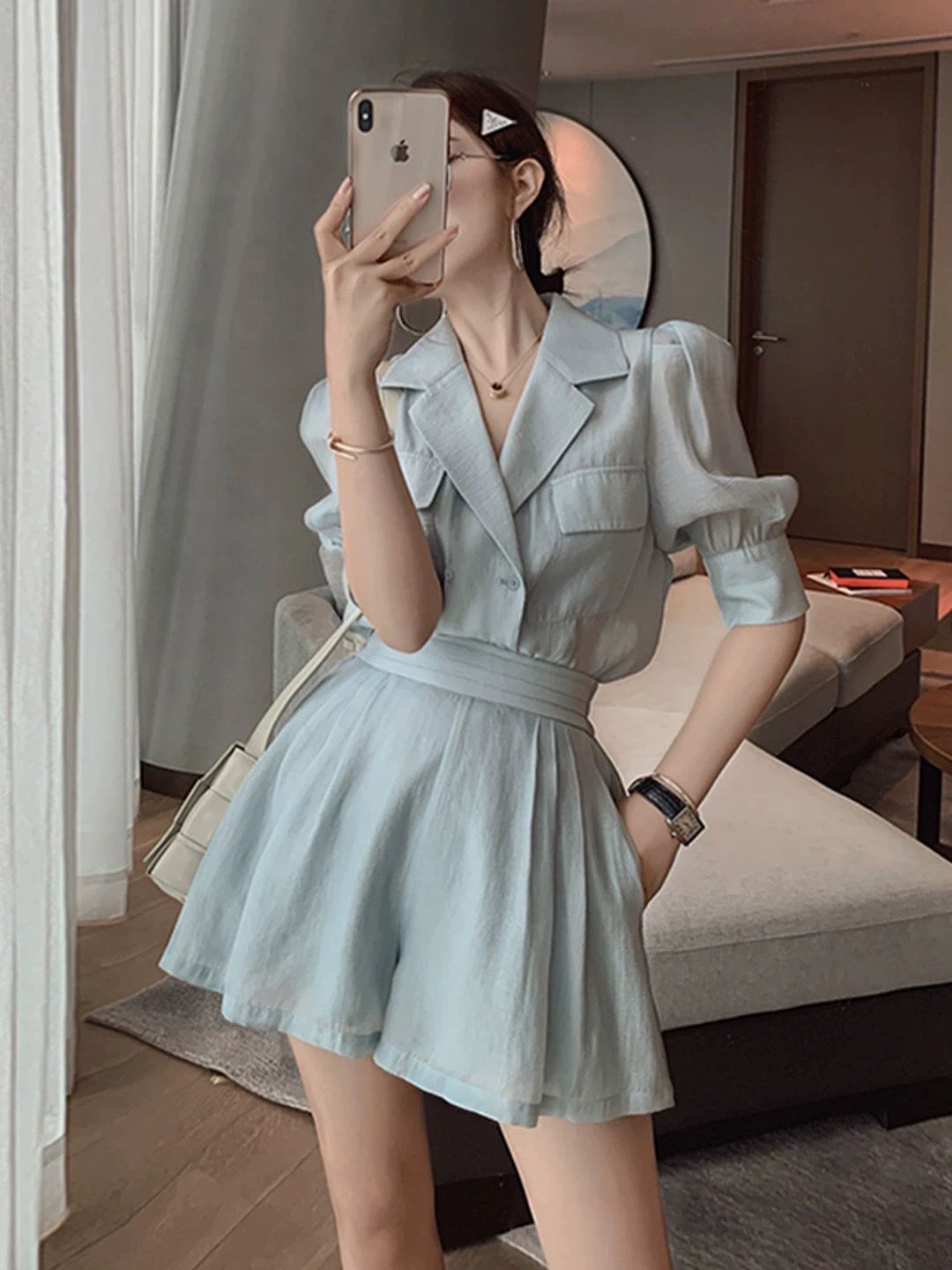 Pankh Neil Korean Style Pure Cotton Formal Coord
