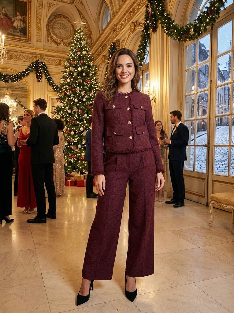 Pankh Dekie Glam Formal Blazer And Pant Set