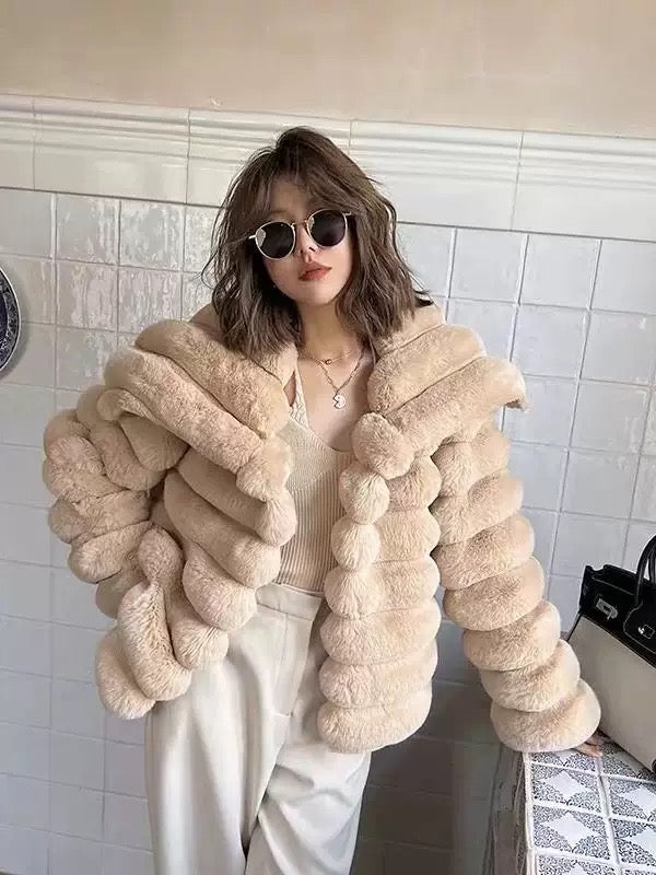 Pankh Zigly Cozy High Quality Soft and Warm Fur Coat