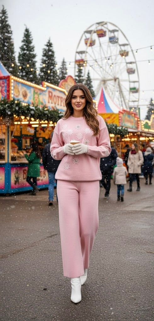 Pankh Zuniya Soft Wool Embroidered Coord Set