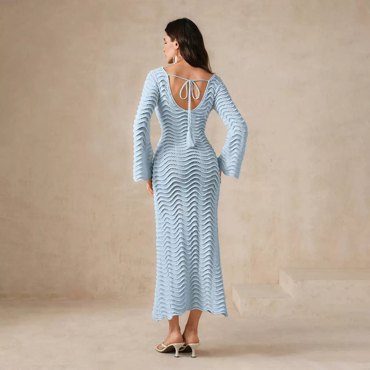 Pankh Odane Crochet Holiday Maxi Dress