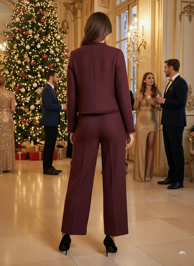 Pankh Dekie Glam Formal Blazer And Pant Set