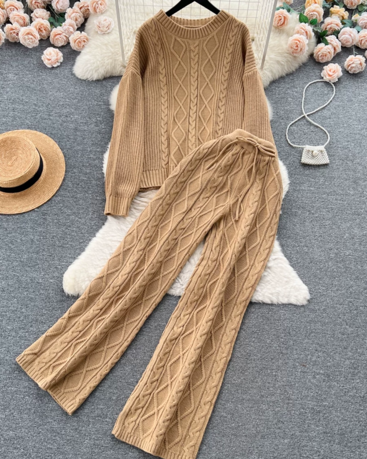 WILEY KNIT WOOLEN COORD