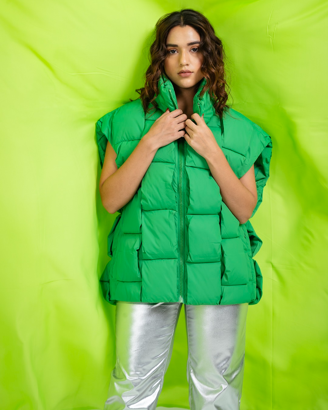 Pankh Bouncy Bash Warm Winter Sleeveless Jacket