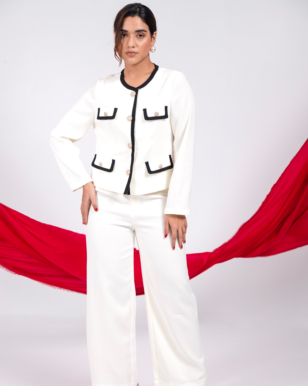 Pankh Feli-City Blazer & Pant Set