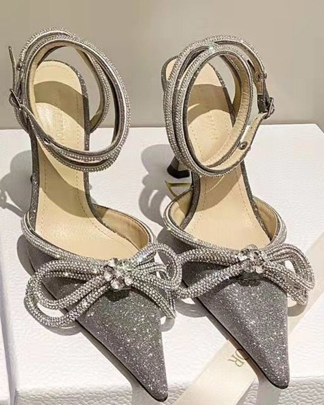 LILY LUXURY RHINESTONE HEELS