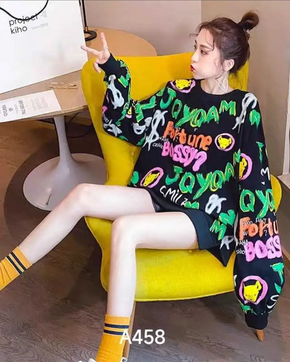 Pankh Ava Printed Sweater