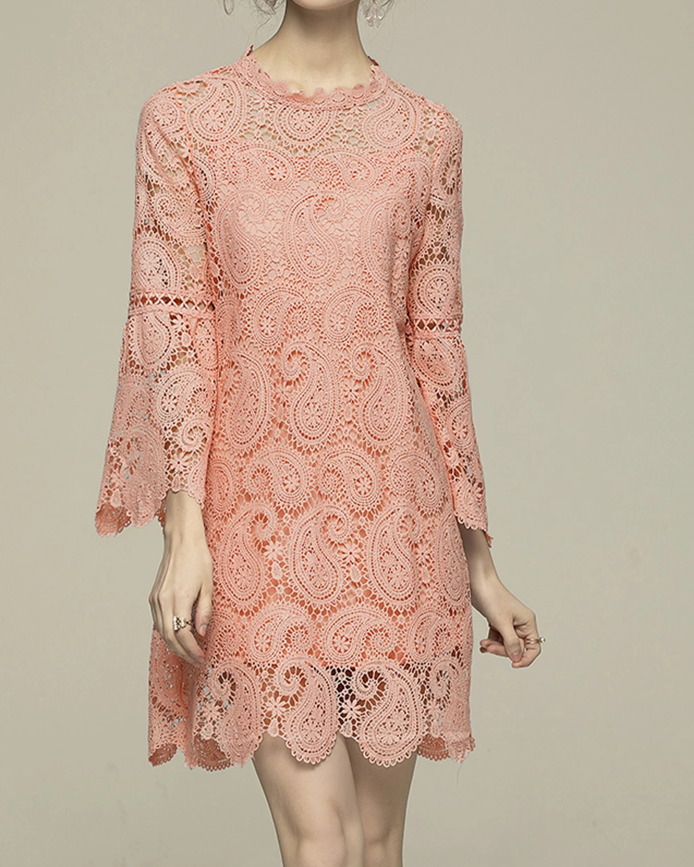 Sheido Crochet lace dress