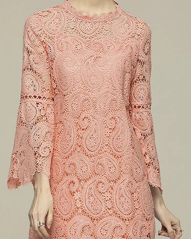 Sheido Crochet lace dress