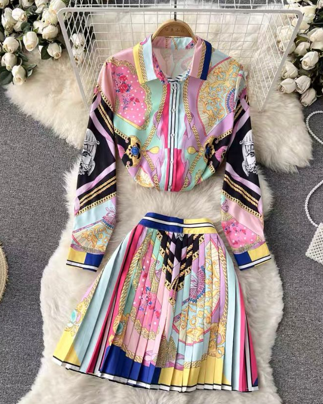 Pankh Clara Colorful Printed Coord