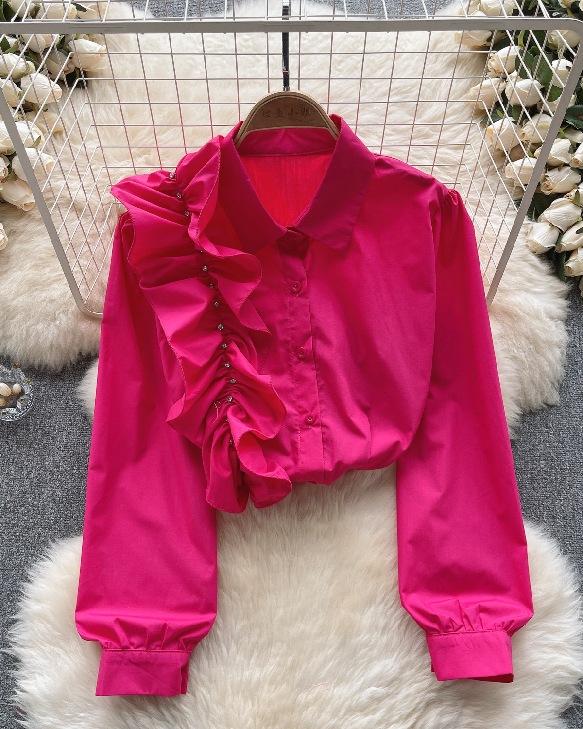 Ollie Stone Ruffled Shirt