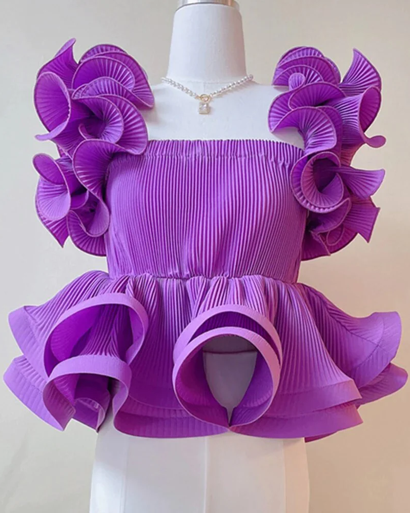 Onip Ruffle Top