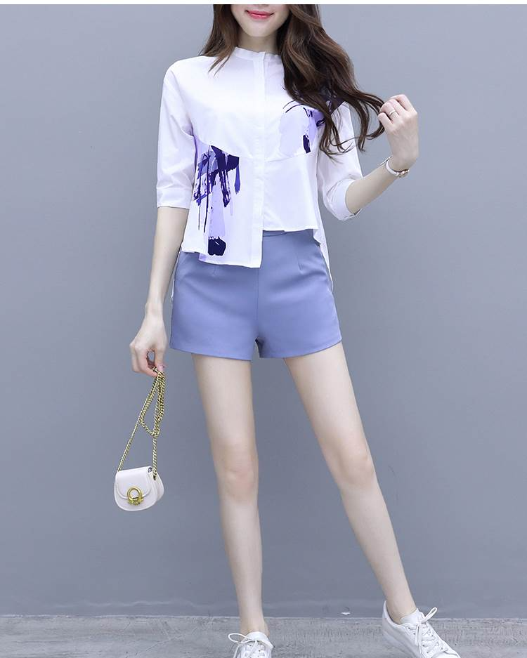 Pankh Avery Cotton shirt and short set