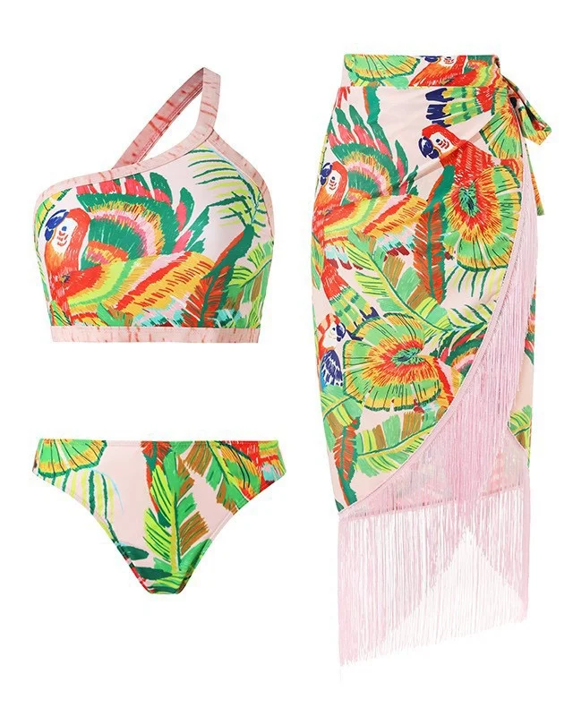 Pankh Derby Three Piece Bikini Set