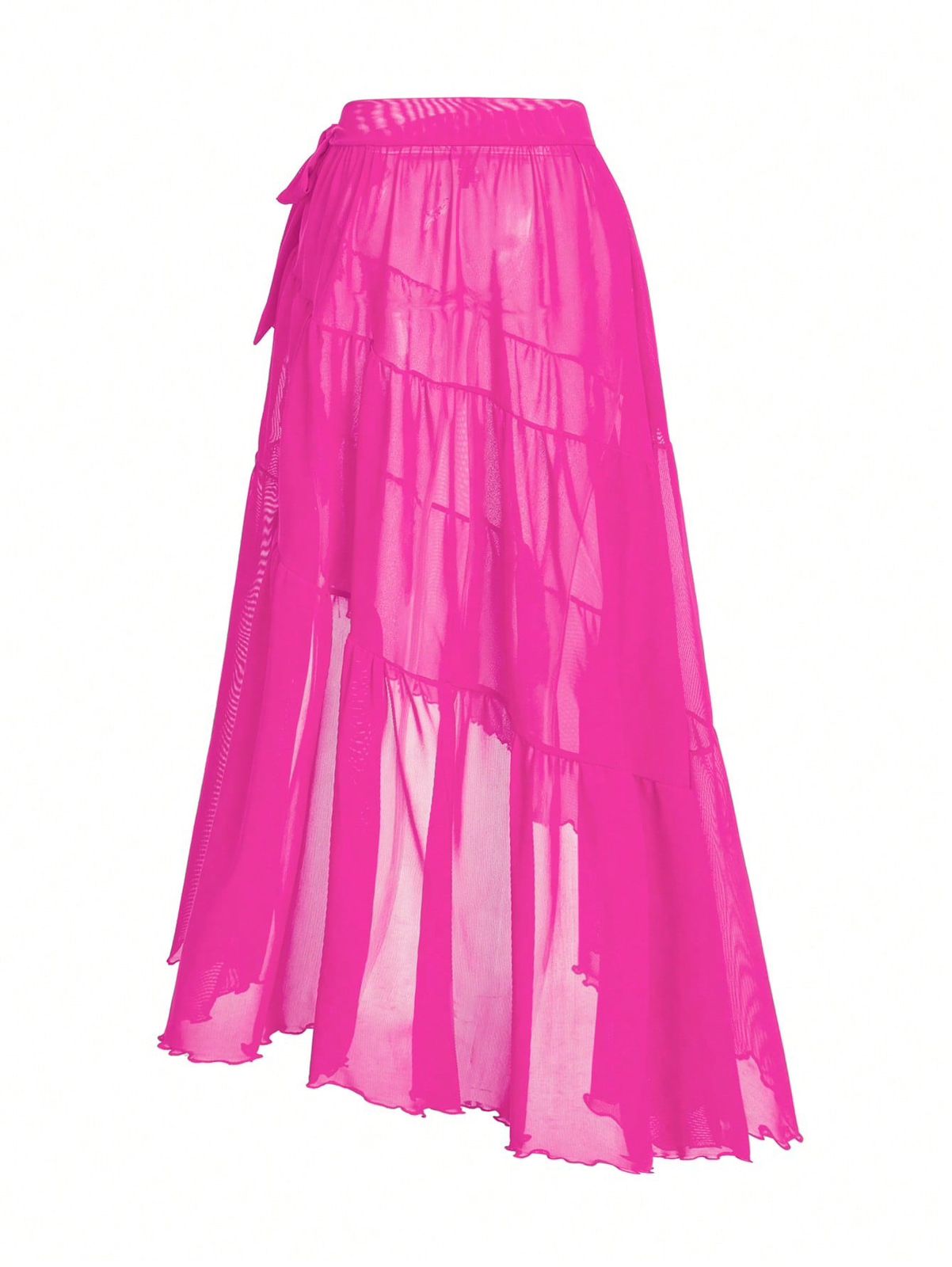 Pankh Marisol Floral Halter Swimsuit & Tiered Ruffle Skirt Set