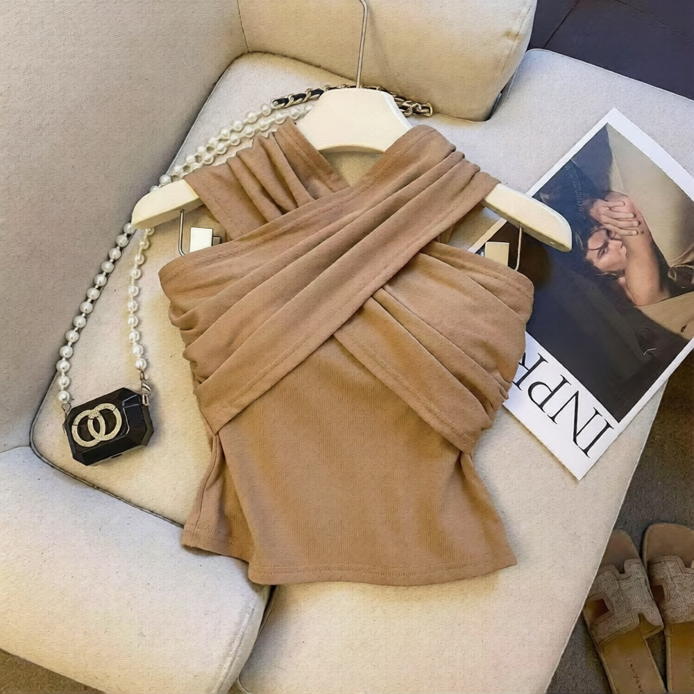 Pankh Vicenta Multi Style Wearable Wrap Inbuilt Bra Padded Top