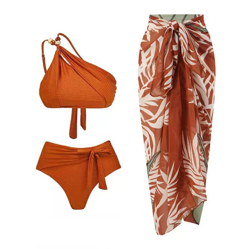Pankh Berkin Bikini and Cover Up Swimwear Set