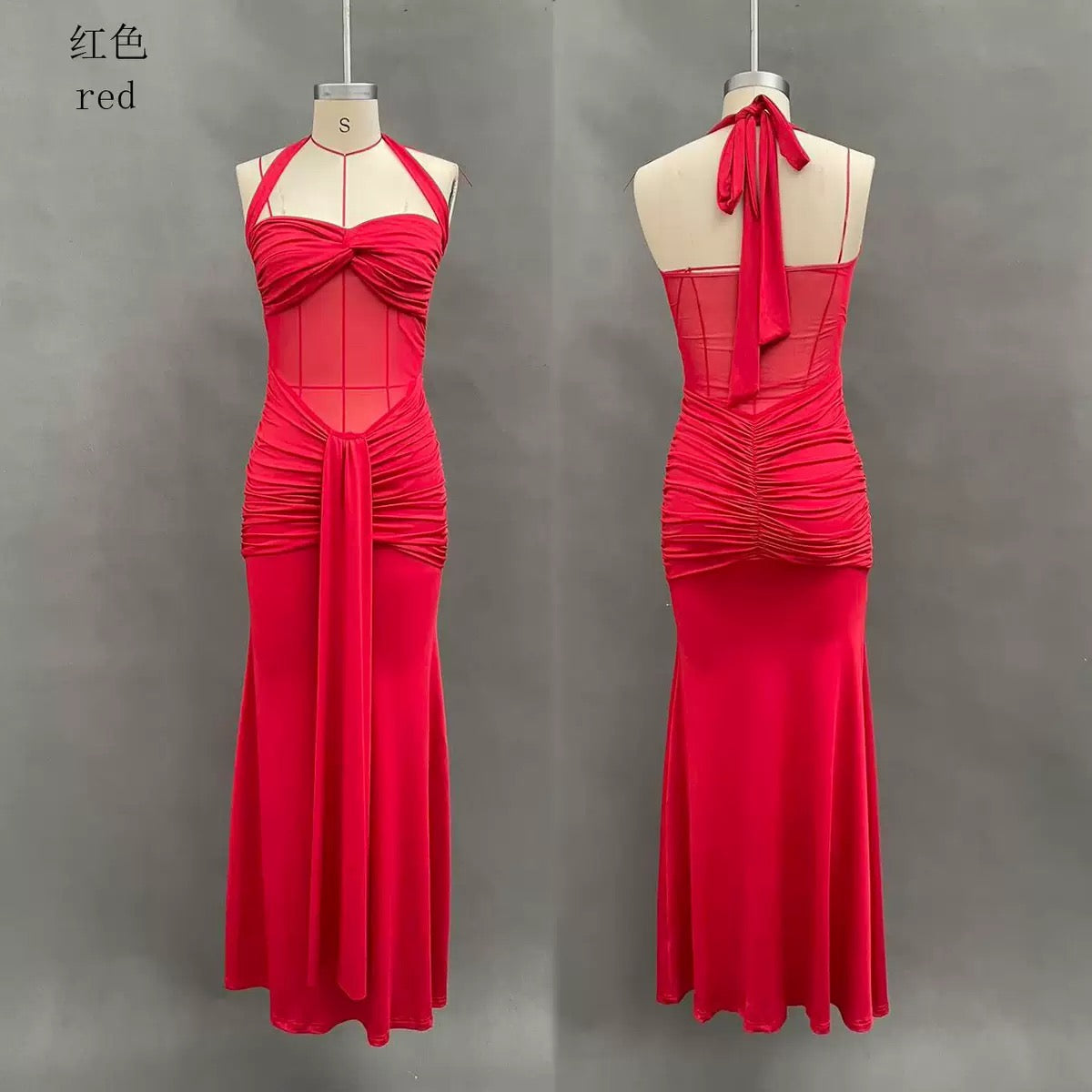 Pankh Milaya Bodycon Maxi Dress