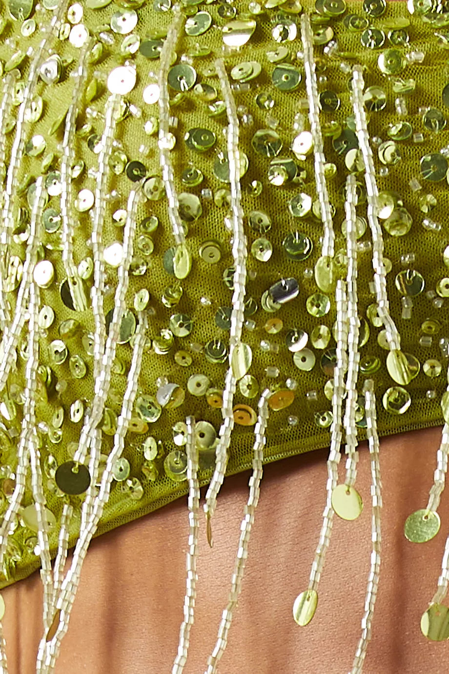 Pankh Yuzuki Hand Beaded And Sequins Crop Top And  Mini Skirt