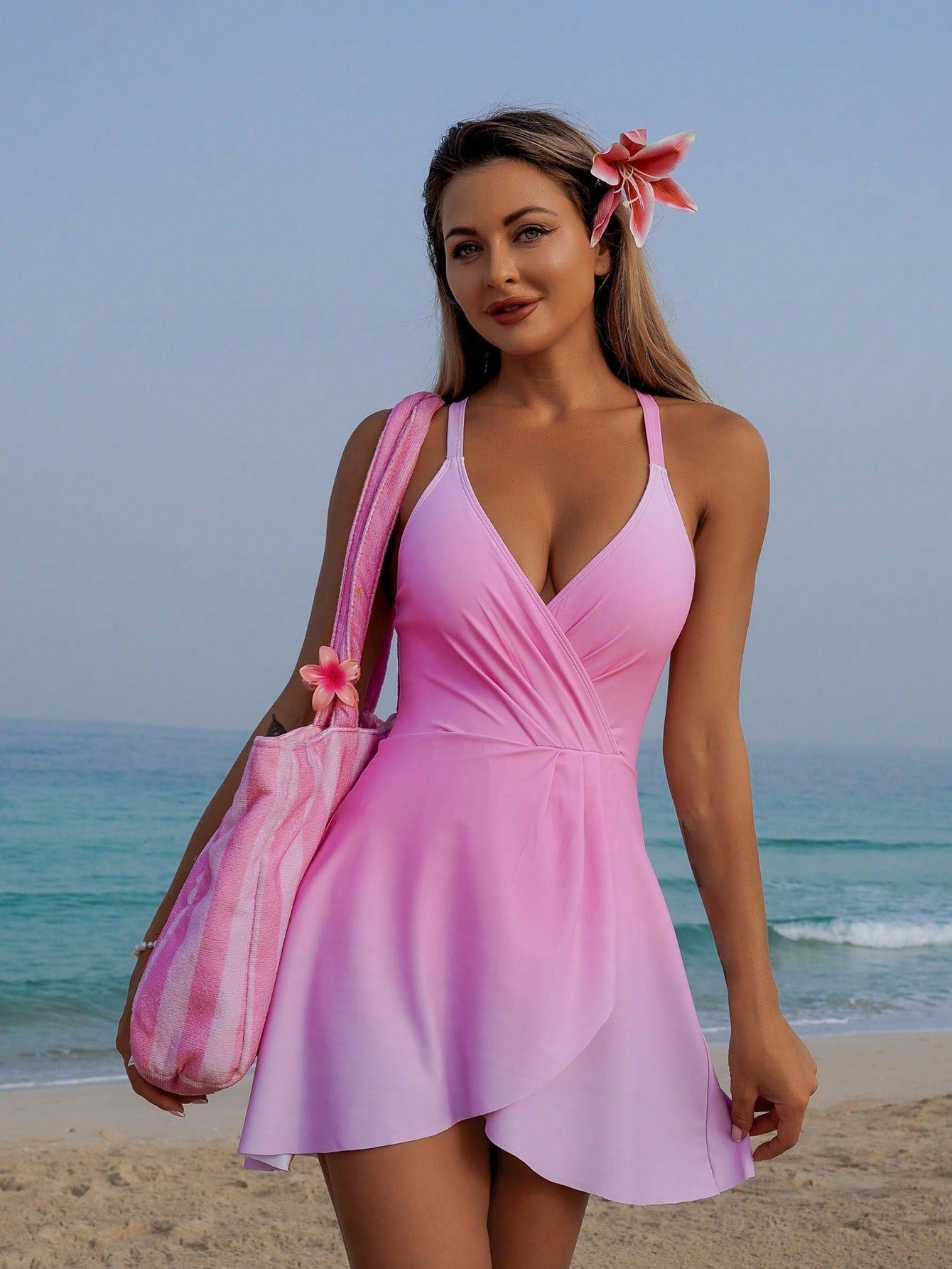 Pankh Sika Ombre Modest Dress Style Swimsuit