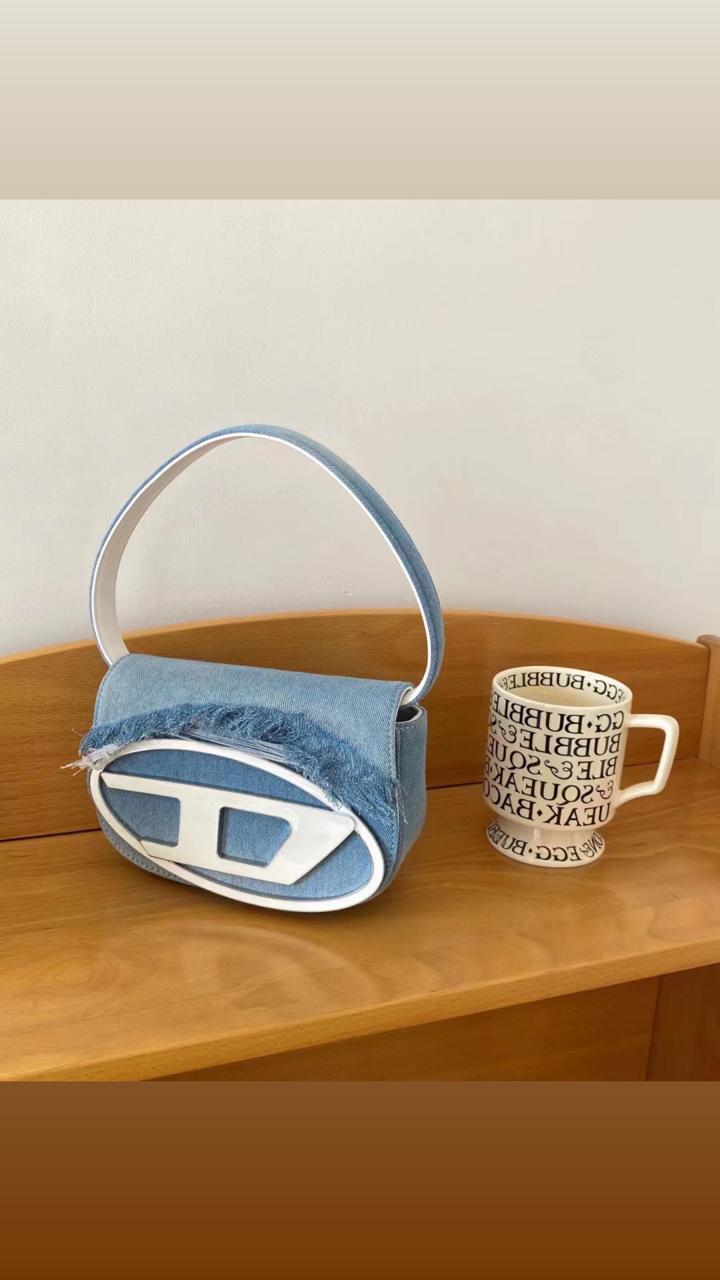 Pankh Diesel Denim Sling Bag