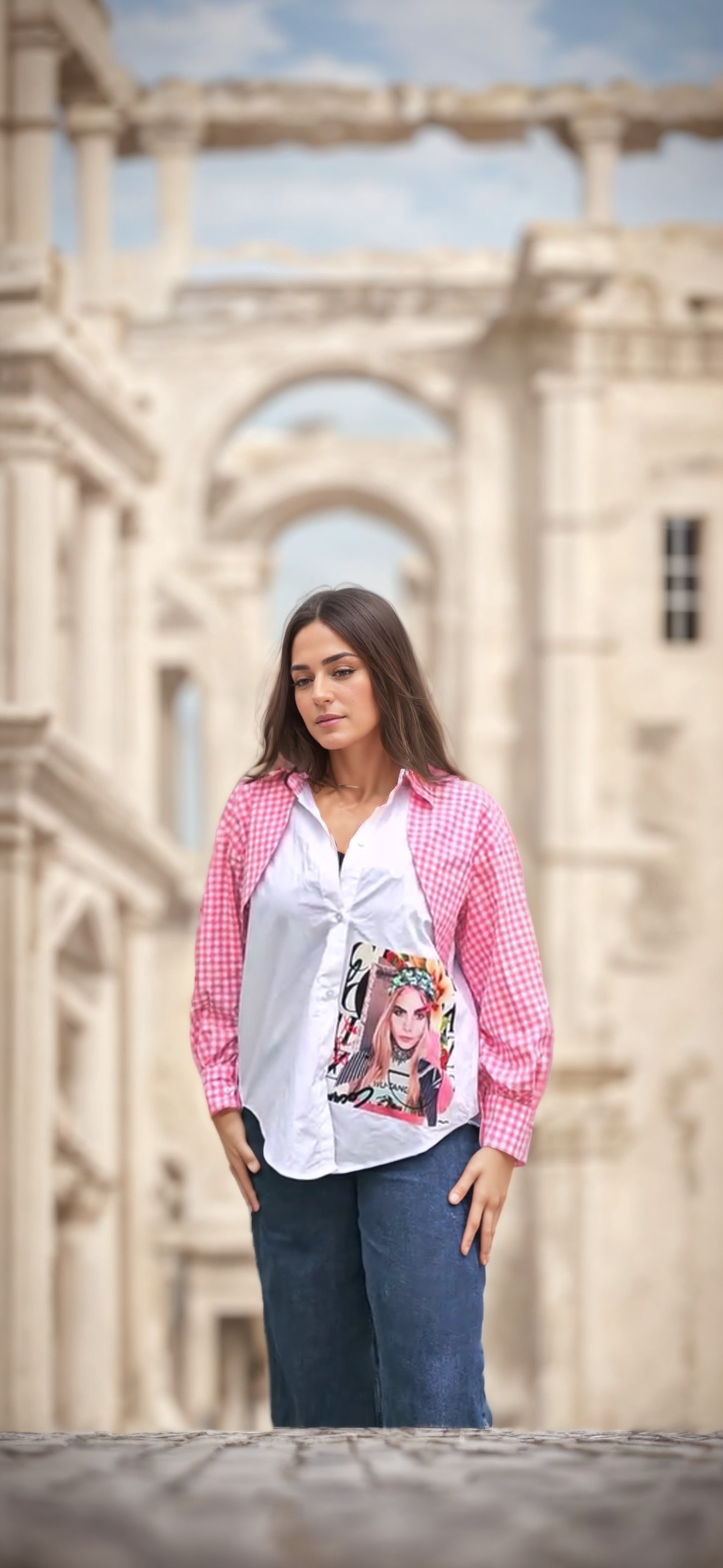 Pankh Trudo Gingham Oversized Quirky Shirts