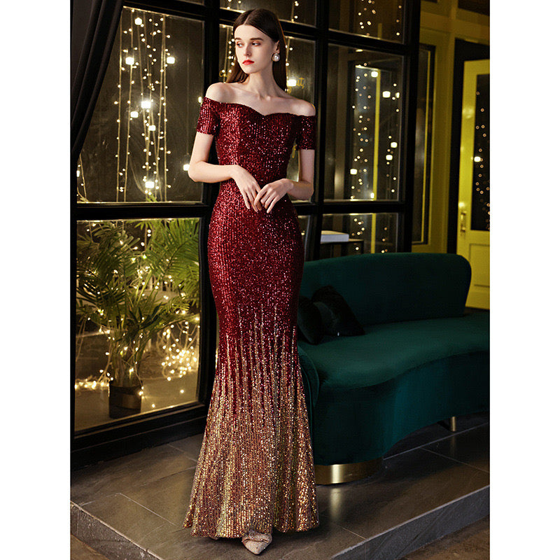 Pankh Aarba Sequin Party Wear Maxi