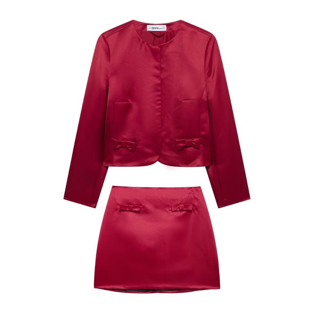 Pankh Estee Blazer And Skirt Set