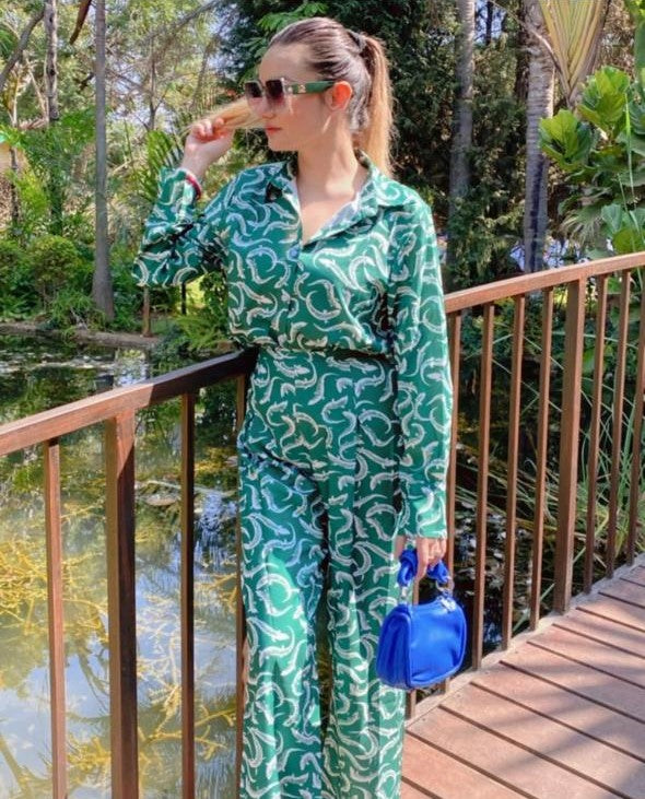 Pankh Mafushi printed Coord