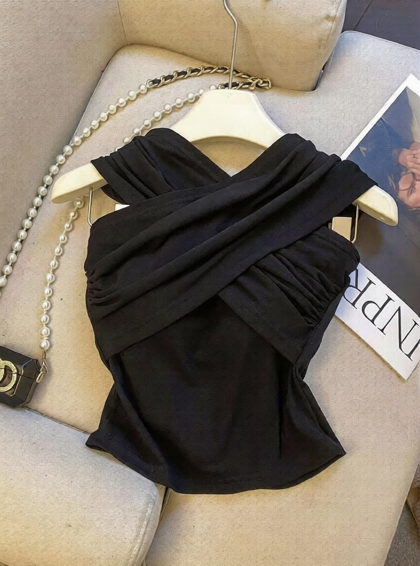 Pankh Vicenta Multi Style Wearable Wrap Inbuilt Bra Padded Top