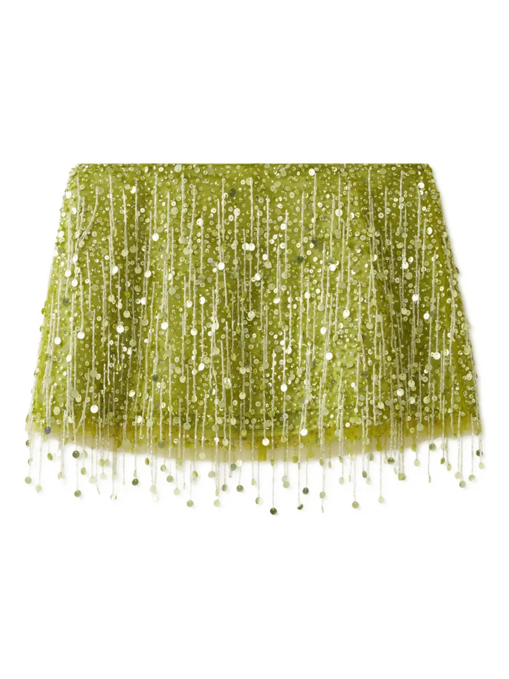 Pankh Yuzuki Hand Beaded And Sequins Crop Top And  Mini Skirt