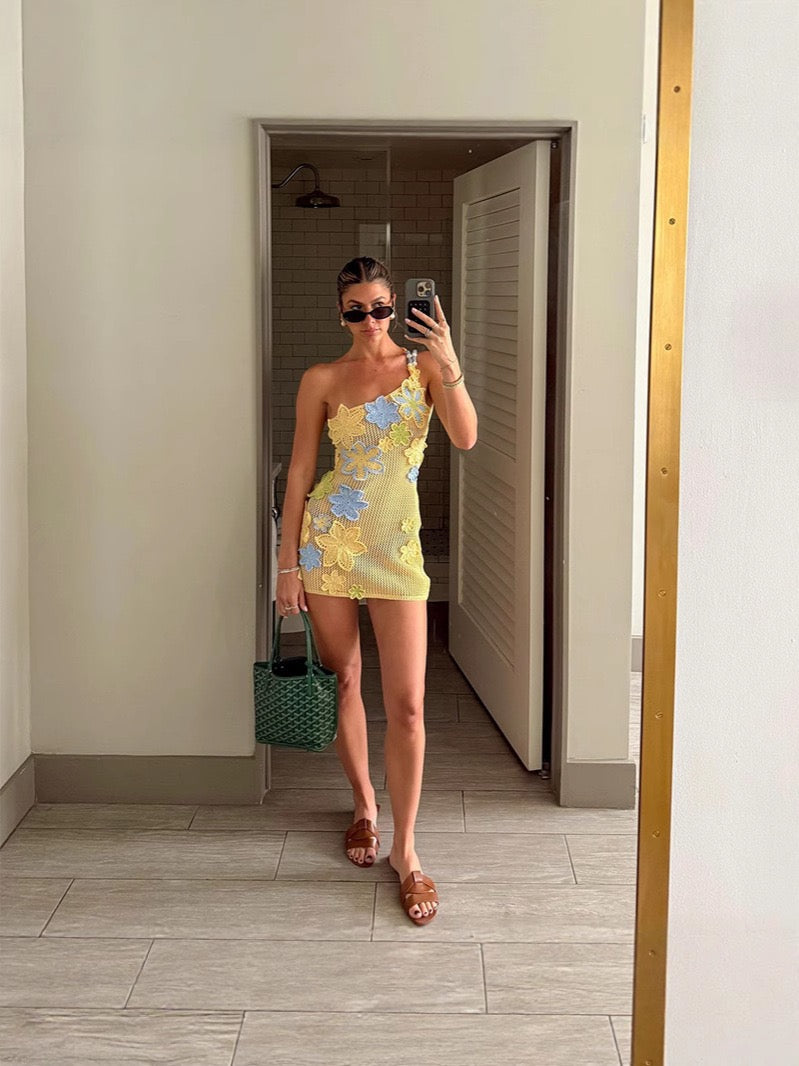 Pankh Arsella crochet beach Holiday resort dress