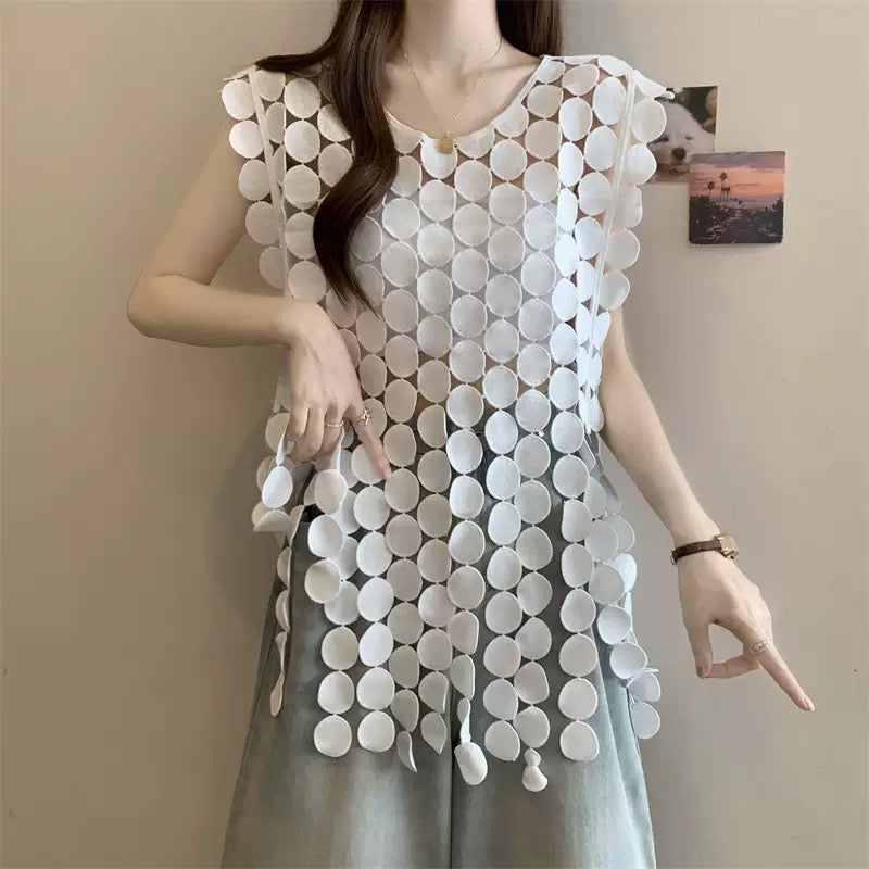 Pankh Zito High Fashion Tassel Top