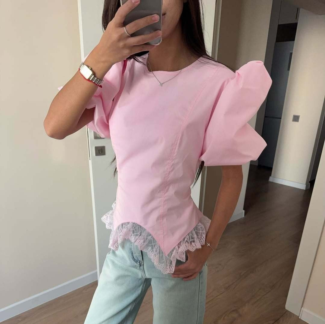 Giyyu Peplum Top