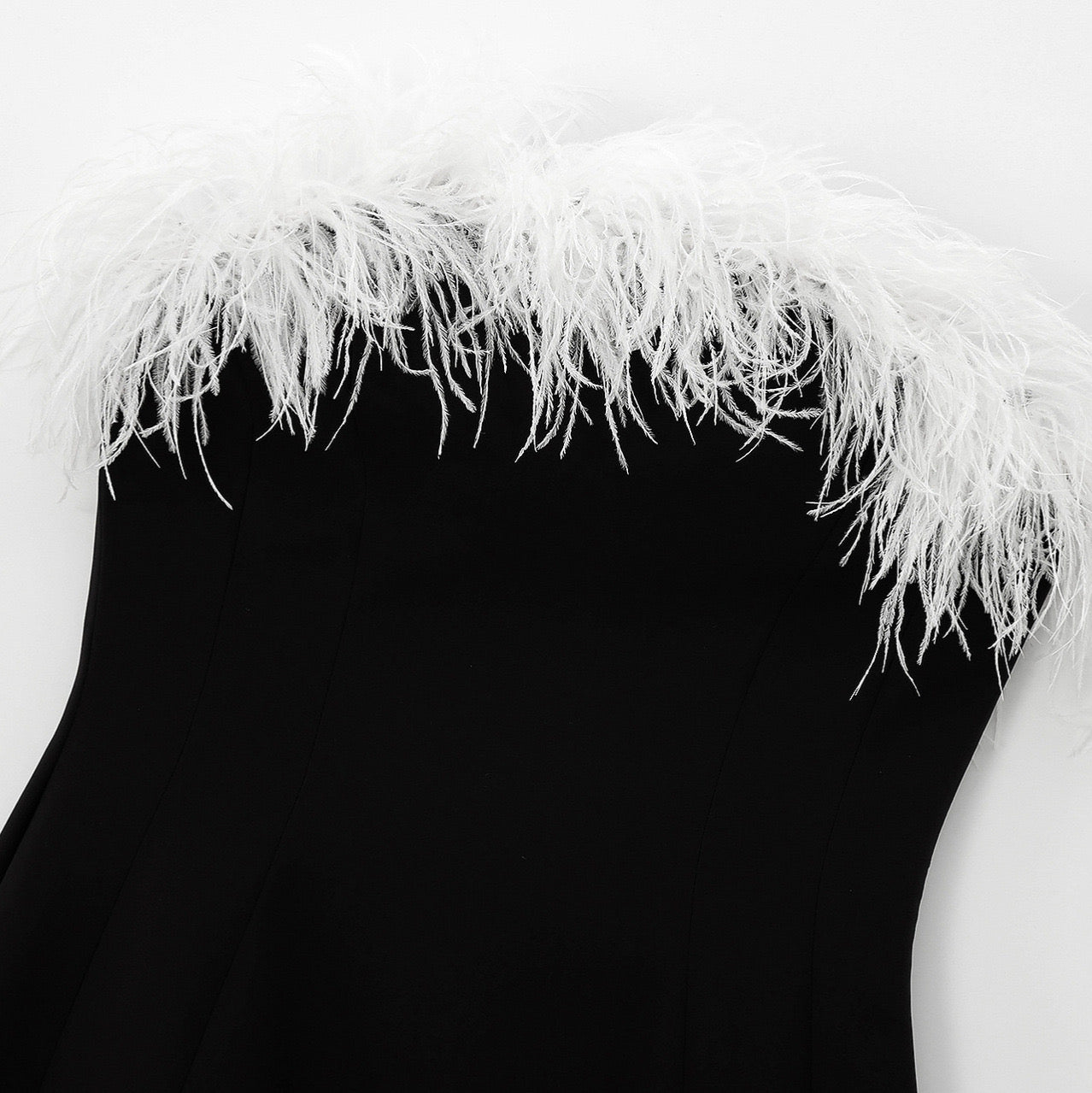 Pankh Elina Formal Party Fur Dress
