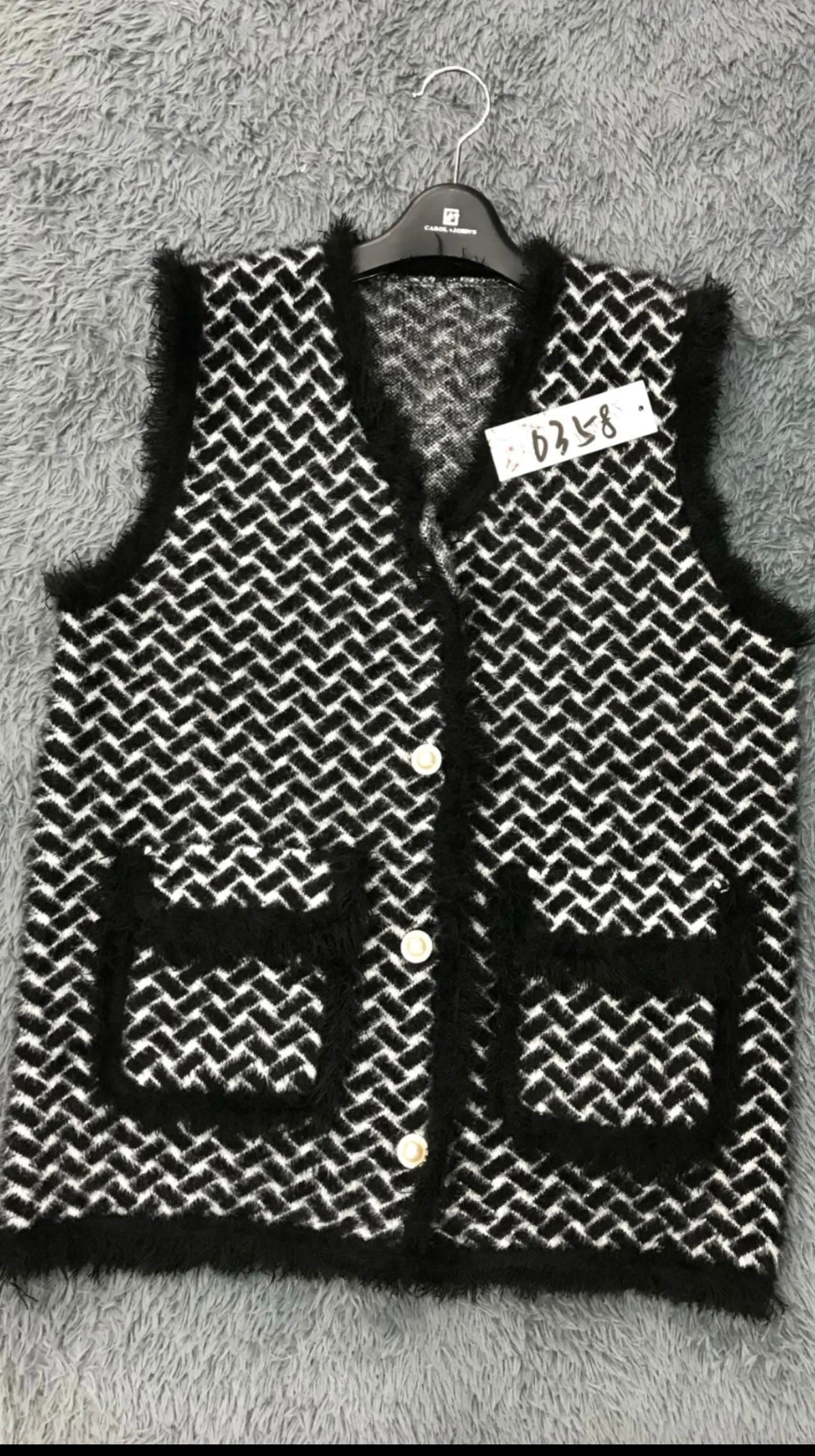 Pankh Ezmee Soft Wool Sleeveless Jacket Blazer