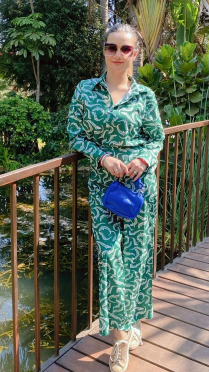 Pankh Mafushi printed Coord