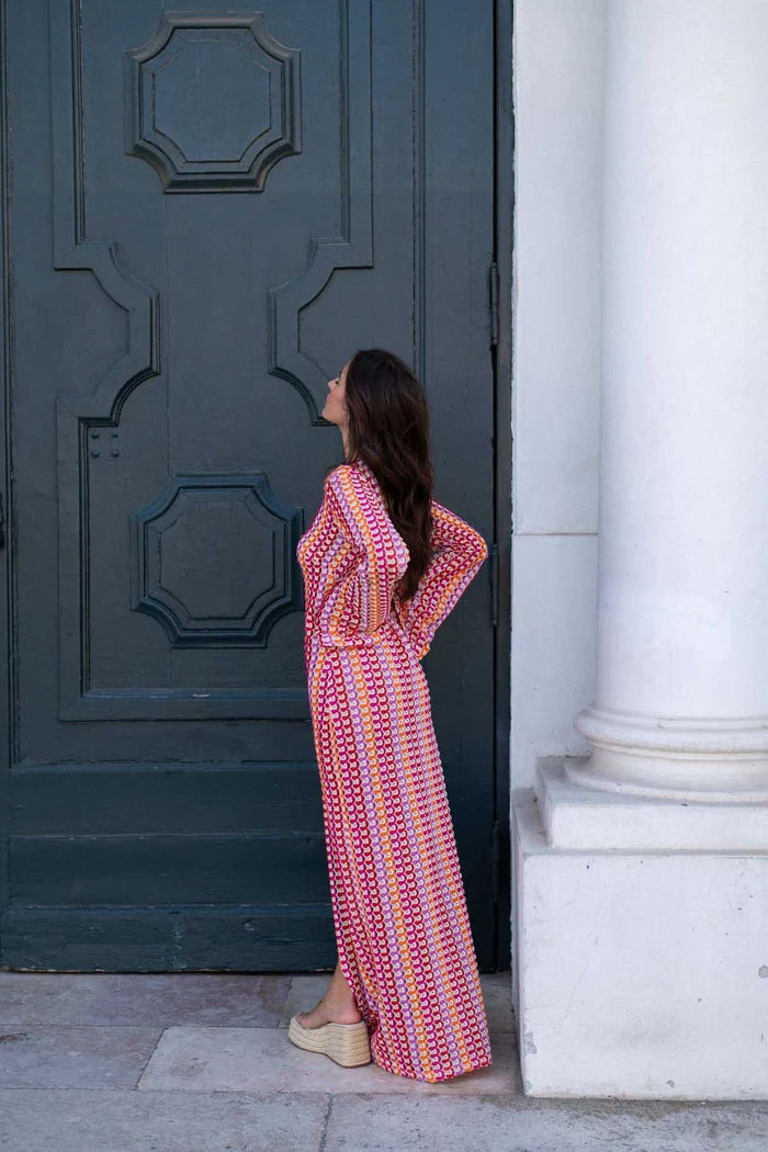 Pankh Evelyn Crochet Beach Wear Maxi Dress