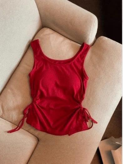 Pankh Palmira In Built Bra Padded Tank Top
