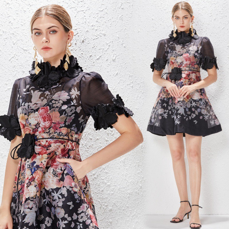 Pankh Milada Floral High Fashion Dress