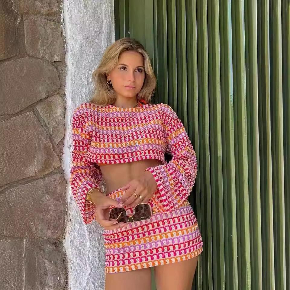 Pankh Adeline Crochet Co-ord Set