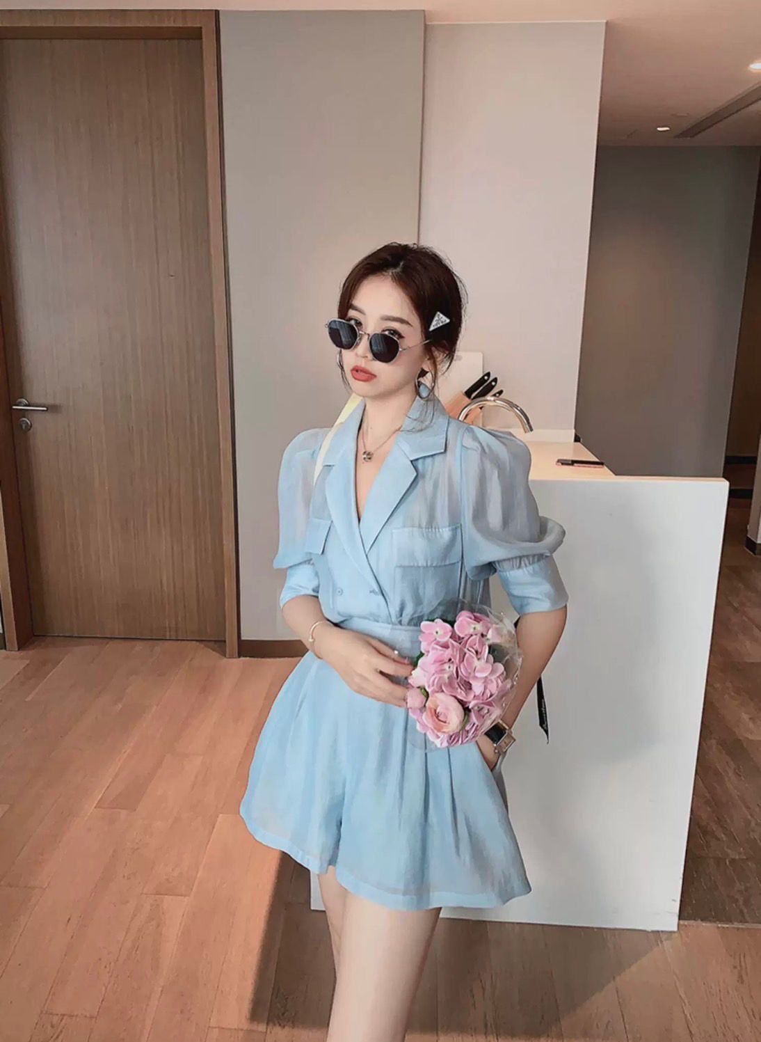 Pankh Neil Korean Style Pure Cotton Formal Coord