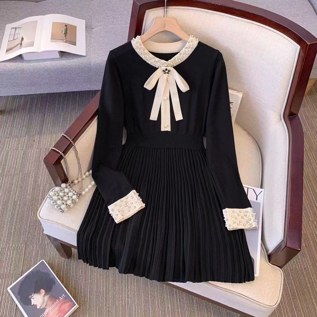 Pankh Koddie Pearl Embelished Formal Dress