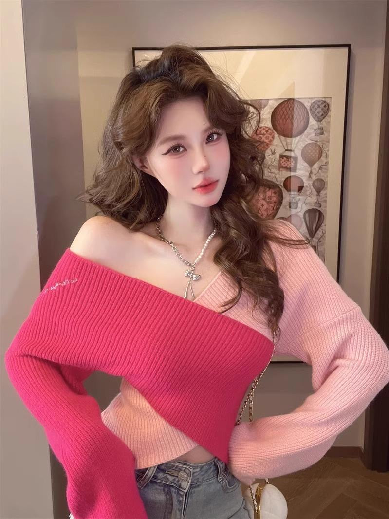 Pankh Barbie Dual Shade Knit Top