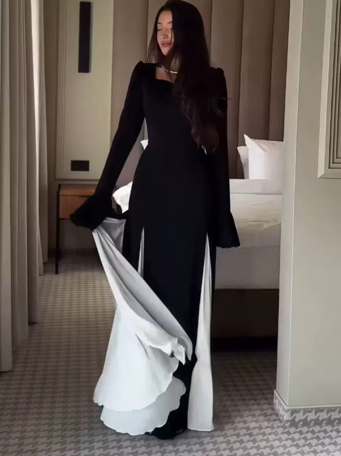 Pankh Galice Dual Shade Evening Maxi Modest Dress